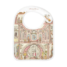 Load image into Gallery viewer, Pink Dollhouse Swaddle &amp; Bib Gift Set