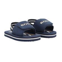 Load image into Gallery viewer, PRE ORDER - Baby Boys Navy Slides