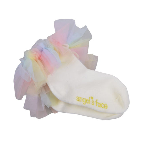 Rainbow 'Frilly' Socks