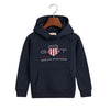 Navy Shield Hoodie