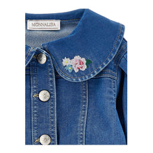 Load image into Gallery viewer, PRE ORDER - Babies Floral Embroidered Denim Jacket