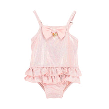 Load image into Gallery viewer, Babies Pink Sparkle Swimsuit