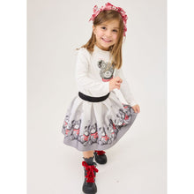 Load image into Gallery viewer, PRE ORDER - Grey Teddy Skirt Set