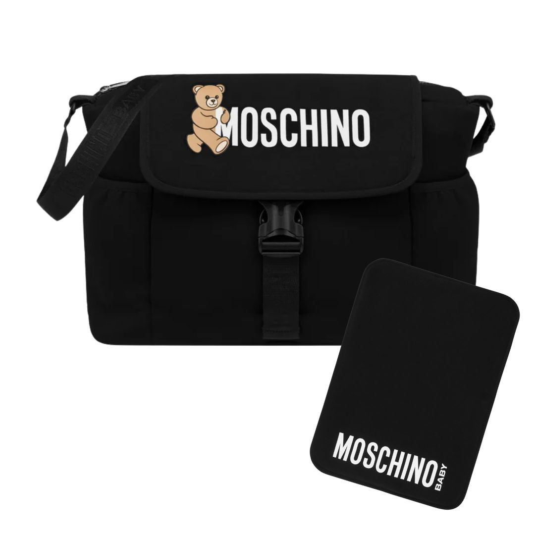 Black Toy Changing Bag & Mat