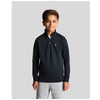Navy 1/4 Zip Logo Sweatshirt