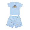 Babies Pale Blue Multi Toy Shorts Set