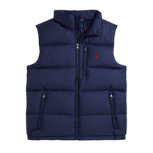 Load image into Gallery viewer, PRE ORDER - Boys Navy Quilted Down Gilet