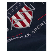 Load image into Gallery viewer, Navy Shield Hoodie