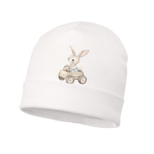 Load image into Gallery viewer, Ivory &amp; Blue "Lumo" Bunny Babygrow Set