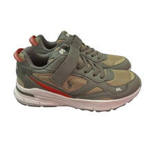Load image into Gallery viewer, Khaki &amp; Olive Velcro "Trackster" Trainers
