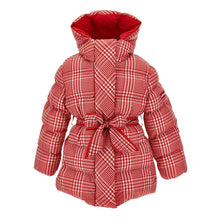 Load image into Gallery viewer, PRE ORDER - Red Check Puffer Coat