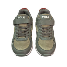Load image into Gallery viewer, Khaki &amp; Olive Velcro "Trackster" Trainers