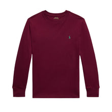 Load image into Gallery viewer, Burgundy LS T-Shirt