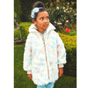 Ivory 'Oscars Pastel' Faux Fur Coat