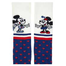 Load image into Gallery viewer, Blue &amp; Red &quot;Mickey &amp; Minnie&quot; Mouse Tights