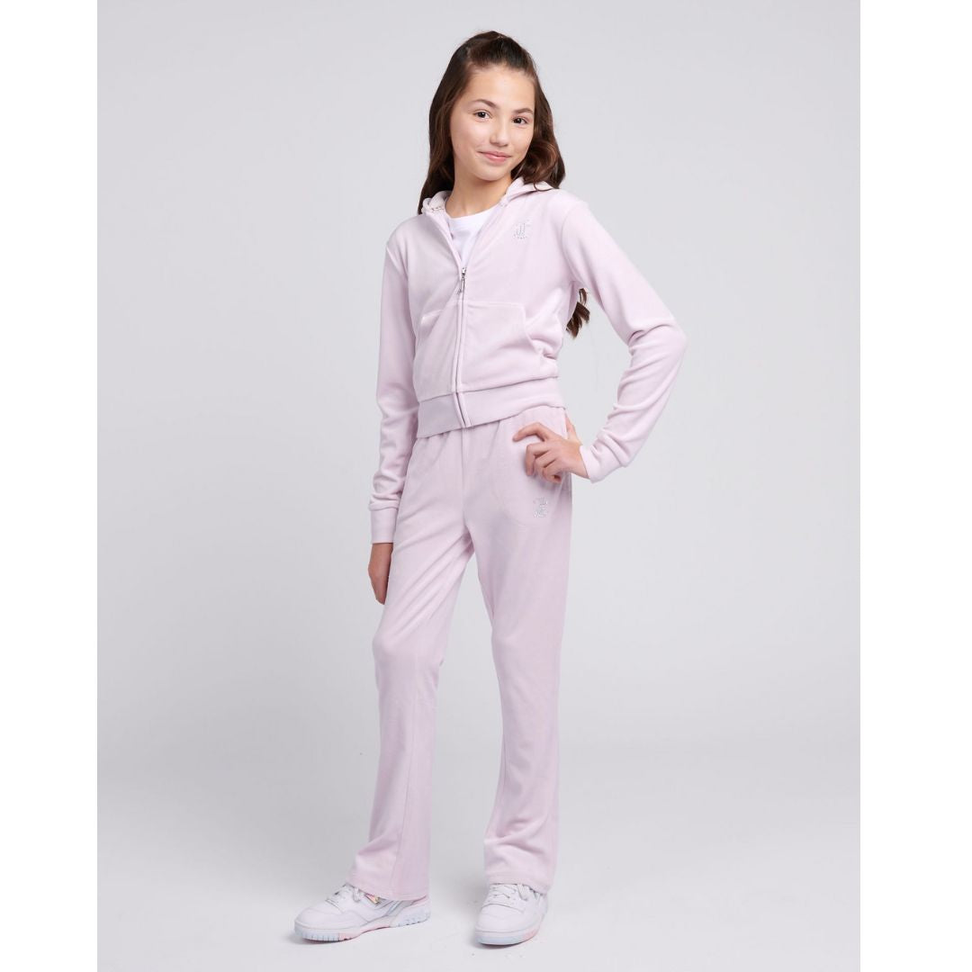 Juicy Couture Lavender Bootcut Diamante Logo Tracksuit – Village