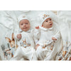 Ivory Velour "Damaso" Rabbit Set