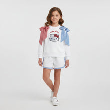 Load image into Gallery viewer, White Hello Kitty Sweat Short Set