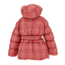 Load image into Gallery viewer, PRE ORDER - Red Check Puffer Coat