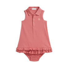 Load image into Gallery viewer, Babies Deep Pink Ruffle Dress &amp; Knickers