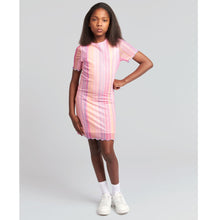 Load image into Gallery viewer, Pink Multicolour Logo Dress