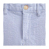 Babys Blue & White Stretch Cotton Shorts