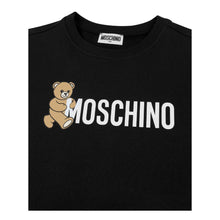 Load image into Gallery viewer, Black Toy Teddy Sweat Dress