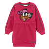 Pink Rhinestone 'Daffy Duck' Sweat Dress
