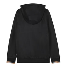 Load image into Gallery viewer, Black Zip Through Hooded Tracksuit