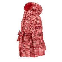 Load image into Gallery viewer, PRE ORDER - Red Check Puffer Coat