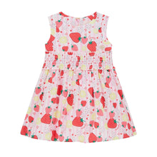 Load image into Gallery viewer, Pink Strawberries Dress