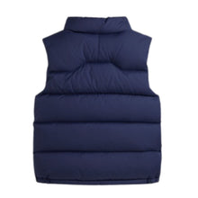 Load image into Gallery viewer, PRE ORDER - Young Boys Navy Quilted Down Gilet
