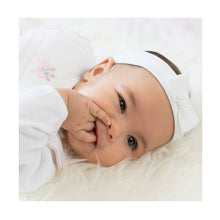 Load image into Gallery viewer, Girls White Bow Headband