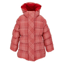 Load image into Gallery viewer, PRE ORDER - Red Check Puffer Coat