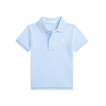 Load image into Gallery viewer, Babies Pale Blue Polo Shirt