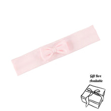Load image into Gallery viewer, Girls Pink Bow Headband