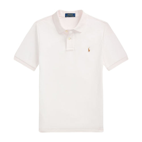 White Cotton Polo Shirt