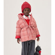 Load image into Gallery viewer, PRE ORDER - Red Check Puffer Coat
