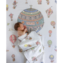 Load image into Gallery viewer, Hot Air Balloons Swaddle