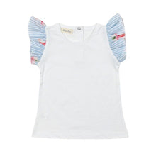 Load image into Gallery viewer, Blue &amp; White Strawberries Shorts Set