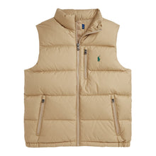 Load image into Gallery viewer, PRE ORDER - Boys Khaki Quilted Down Gilet