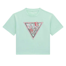 Load image into Gallery viewer, Mint Green Embroidered Logo T-Shirt