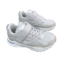 Load image into Gallery viewer, Grey &amp; Silver "Trackster" Velcro Trainers