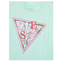 Load image into Gallery viewer, Mint Green Embroidered Logo T-Shirt
