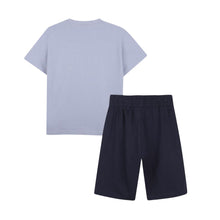Load image into Gallery viewer, PRE ORDER - Navy &amp; Blue Shorts Set