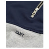 Navy & Grey Blocked Half Zip Sweatshirt