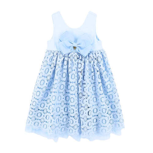 Pale Blue Lace 'Corella' Dress