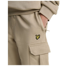 Load image into Gallery viewer, Beige Cargo Sweat Shorts