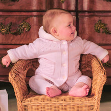 Load image into Gallery viewer, Pink Knitted Hooded Jacket