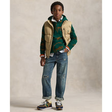Load image into Gallery viewer, PRE ORDER - Boys Khaki Quilted Down Gilet